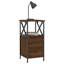 Herendeen 34cm W Iron Bedside Table-272789215-328739557