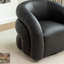 Fauteuil demi-tonneau pivotant rembourré Coyle-1790795644