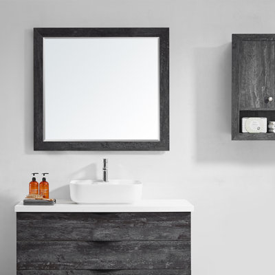 Miroir mural industriel biseauté Hamann
