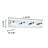 Mathais 4 - Light Dimmable LED Bath Bar