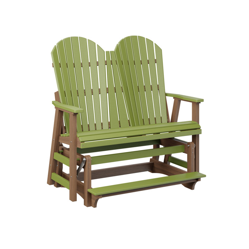 Double comptoir berlinois berlinois berlinois berlinois, Kiwi Green Top/Antique Mahogany Base