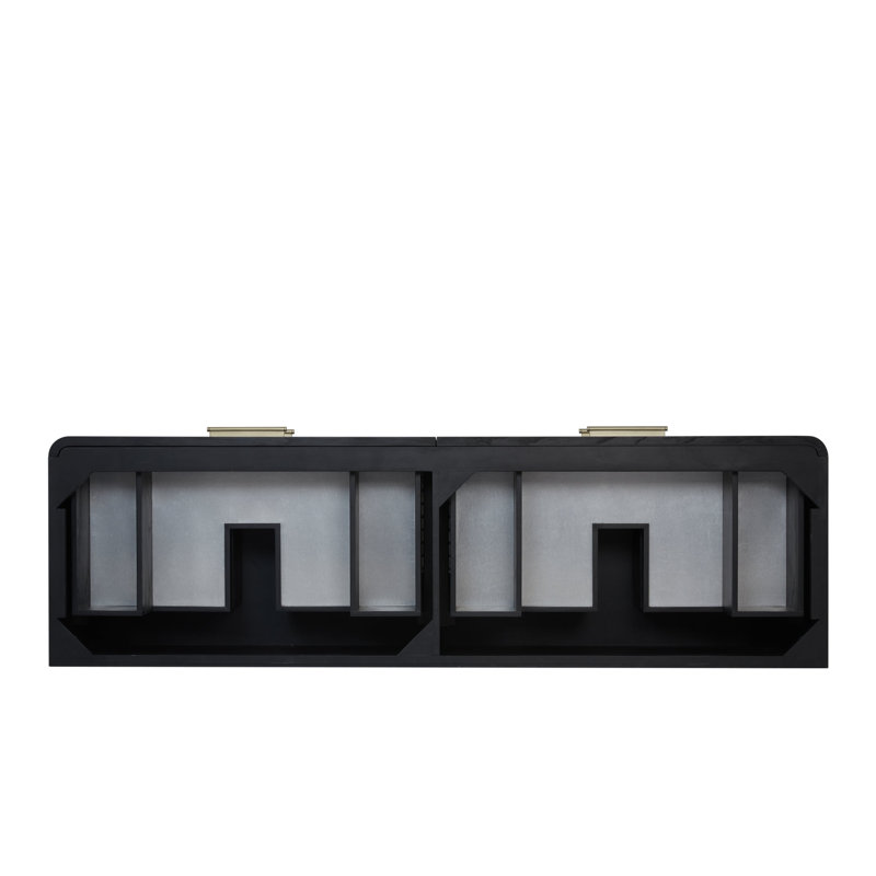 Lucian 72'' W Double Vanity, Phantome Eclos, 8" Widespread