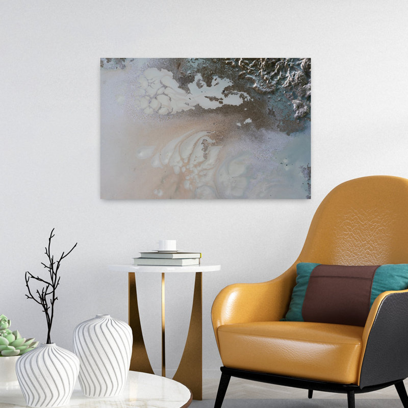 Art mural de paysage marin, H 16 po x l 24 po