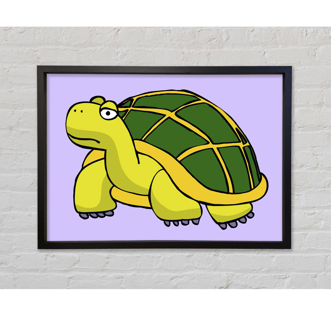 Gerahmtes Wandbild Big Turtle