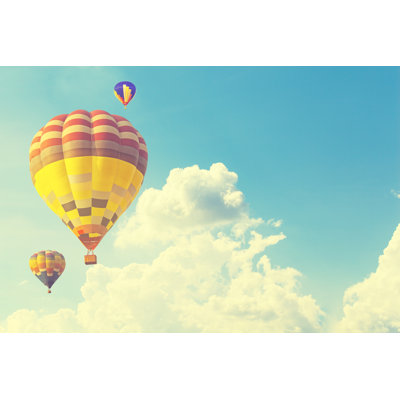 Hot air balloon 1 Piece Wrapped Canvas Wall Art