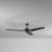 54" Steal 3 - Blade Propeller Ceiling Fan-24857641