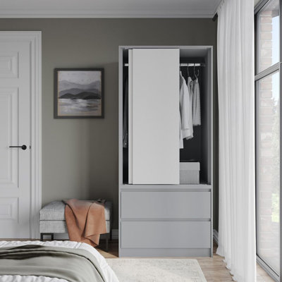 Solid Wood Wardrobe