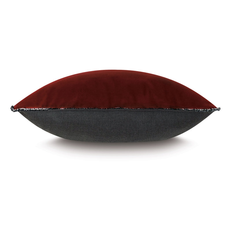 Connery Velvet Square Pillow Cover & Insert