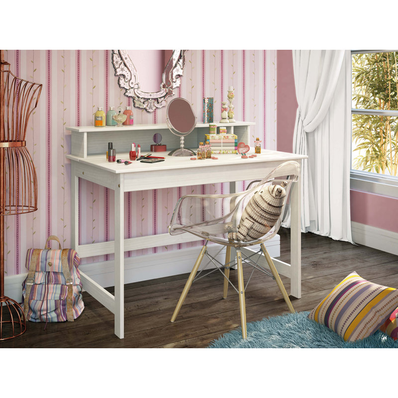 Ulli Desk With Cable Outlet, 60.5" W x 84" L
