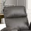 Collection Modern Terry, similicuir rembourré avec fauteuil inclinable électrique, gris