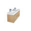 Ensemble de meuble-lavabo double mural de 59 po Mitul-12523505