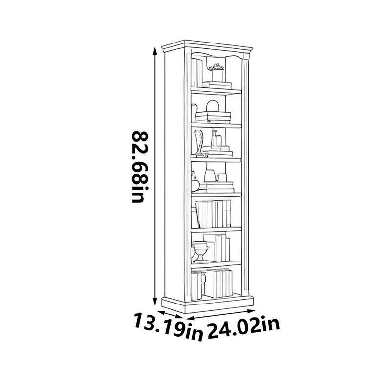 Moises, (7 tablettes) H 82,68 po x l 24,02 po x P 13,19 po