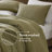 Waffle Washed Comforter Set-115139159-115139160