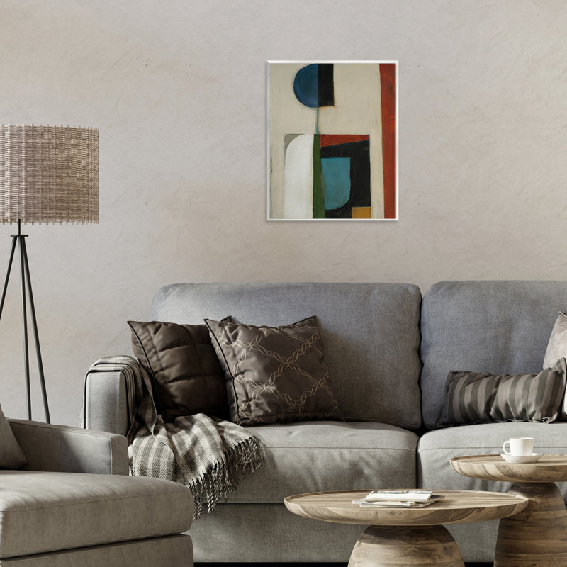 Balanced Abstract Structure Wall Plaque, design by Kippi Leonard