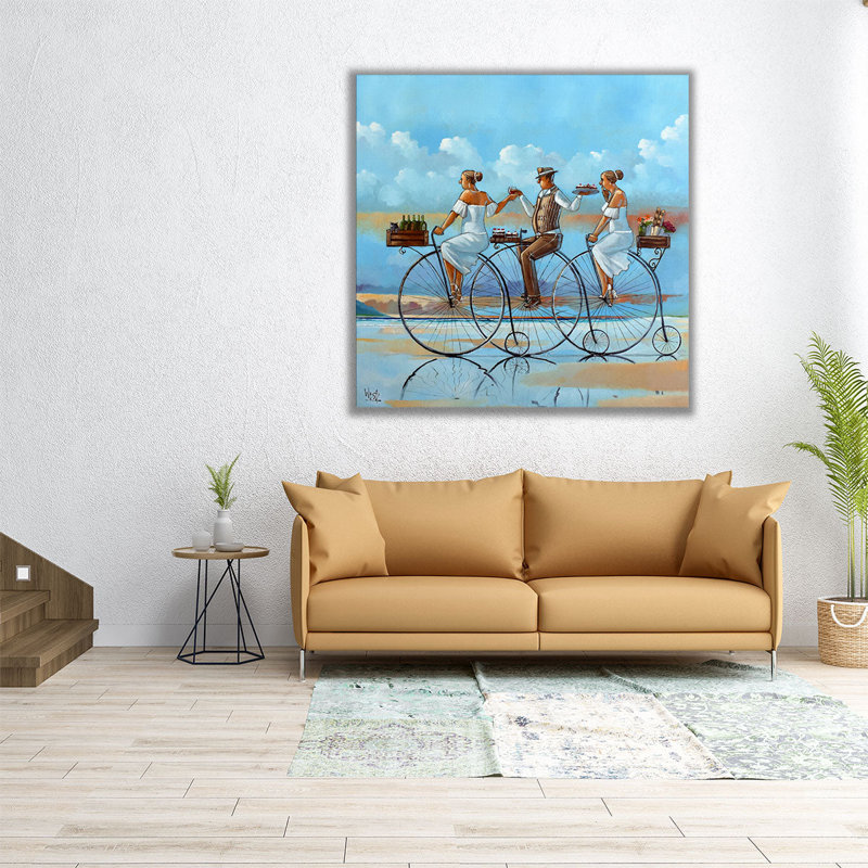 «Joy Ride IV», reproduction d'art sur toile, H 24 po x l 24 po