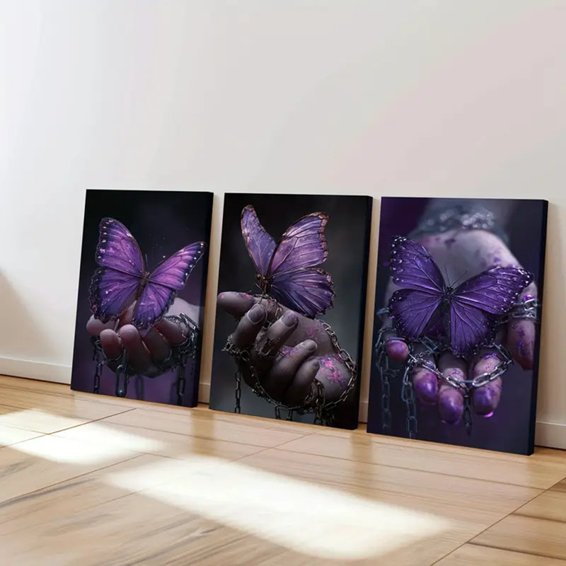 3 Piece Wrapped Canvas Print