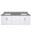 Lotte 73'' W Double Vanity Top-497427409