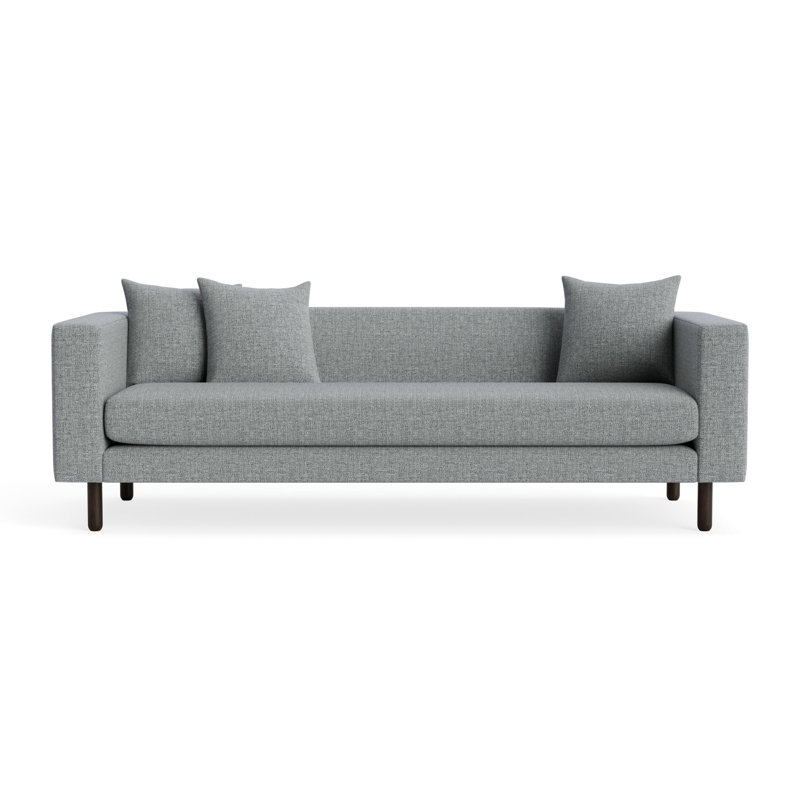 MTO - Mono 82" Sofa, Kvadrat Guest Gray Blue