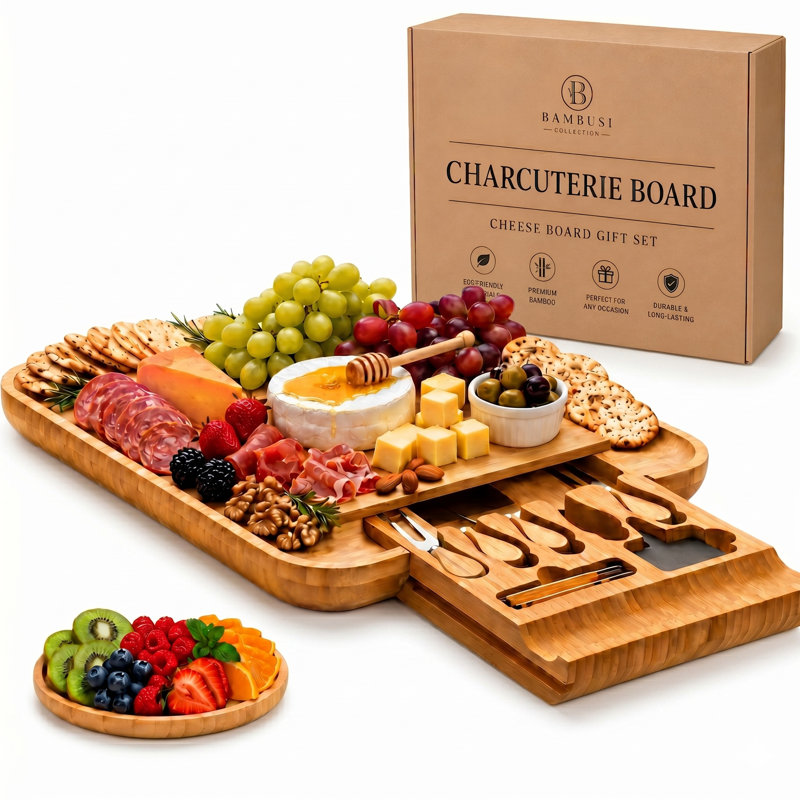Bambusi Bamboo Cheese Board