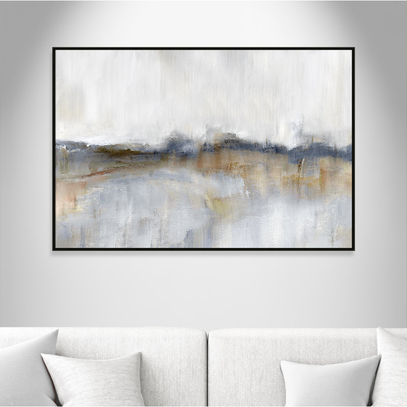 «Autumnal Tide» par Nan - reproduction sur toile flottante, H 41,5 po x l 61,5 po, Black