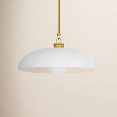 Lysander Dimmable Dome Single Light Pendant
