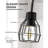 63.75" Industrial Floor Lamp Modern Black Floor Lamp With Footswitch Metal Reading Tall Pole Light With 4W LED Bulb Standing Tall Lamp For Living Room Bedroom Office E26 Base-121783919-121783917
