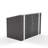 Atrice 6 ft. W x 3 ft. D Metal Garbage Shed-458522149