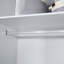 Armoire penderie 4 portes avec 4 tiroirs