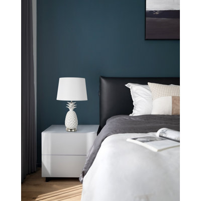 Salerno 22.44" White Table Lamp