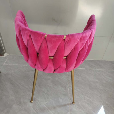 Velvet Upholstered Dining Chair
