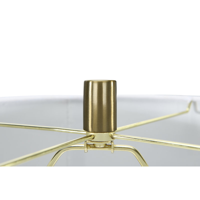 Mettler Metal Table Lamp, Golden Bronze