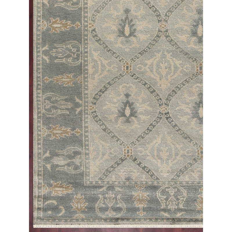 Tapis oriental en laine noué à la main Anatolia, Rectangle 2 pi x 3 pi