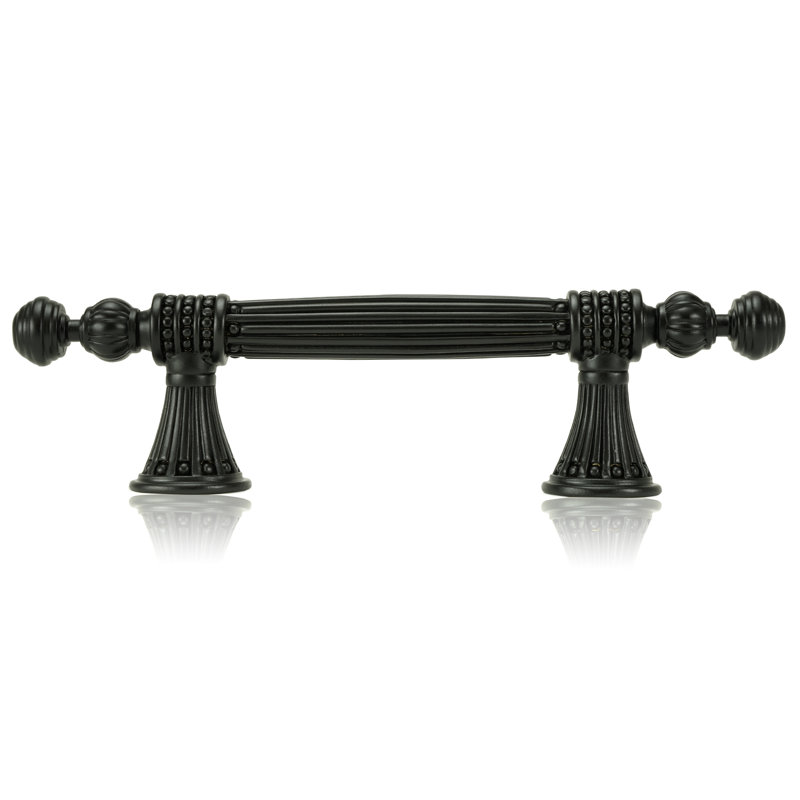 CHESAPEAKE PULL, 3.5", Matte Black
