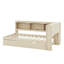 Lit de jour avec couchette, tablettes et ports USB-288165183