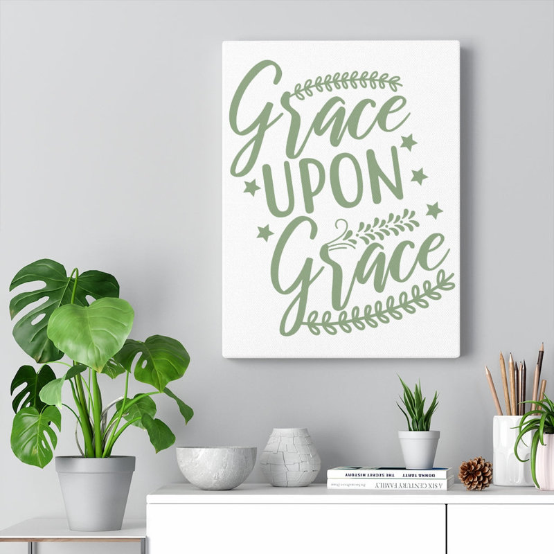 Impression murale Grace Grace Grace, H 14 po x l 11 po x P 1,25 po
