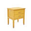 Cormac 50cm W Solid + Manufactured Wood Bedside Table-2029136600