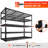 Natajia Metal Shelving Unit Heavy-duty Garage Shelf-1511704646