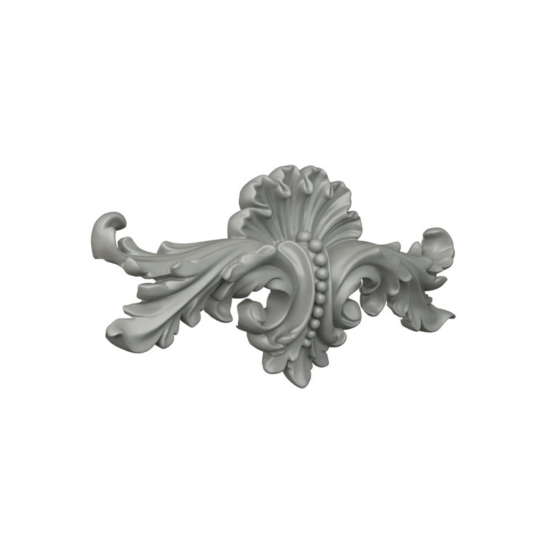 Coin de moulure Endurathane, l 10 5/8 po x H 4 3/8 po x P 1 1/4 po (correspond à la moulure PML00X01LU), apprêté en usine