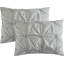 Ensemble d'édredon en microfibre gris Alvina 6 pièces-999354255