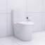 Toilette allongée une pièce - blanc