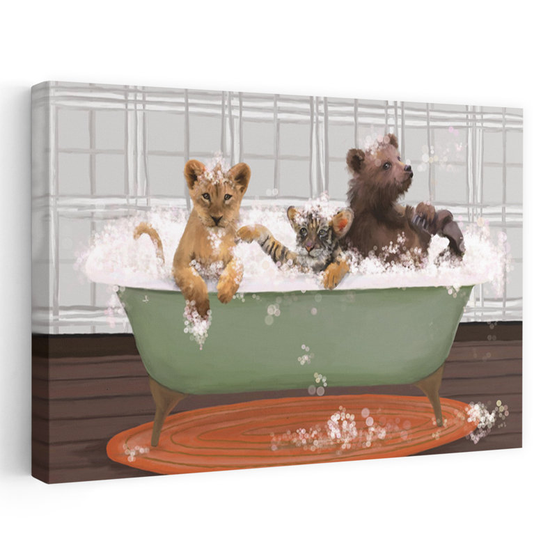 Lions, tigres et ours Oh My Whimsical, H 16 po x l 24 po