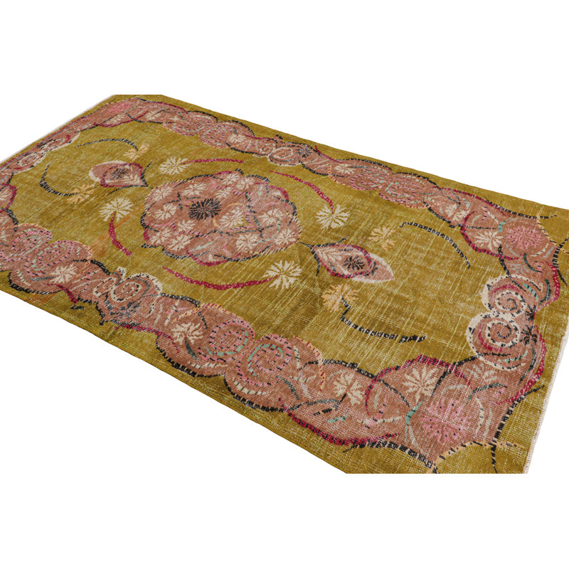 One-of-a-Kind 5'3”x8'10” Hand Knotted Area Rug