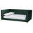 Oksana Glam And Luxe Emerald Green Velvet And Gold Metal Full Daybed