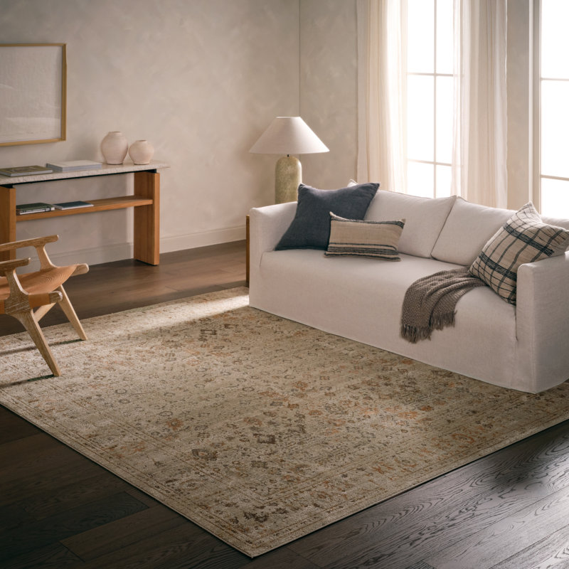Jaipur Living Rosealyn Powerloomed Traditional Gray/Yellow Runner Rug (3'1inX9' RNR), Runner 3'1" x 9'