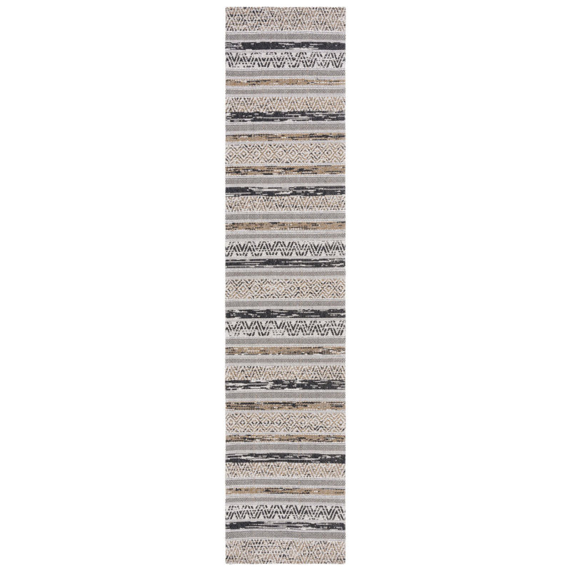 Augustine Performance Geometric Rug, Runner 2' x 9'