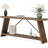 70.9" Industrial Console Table with 2-Tier Storage