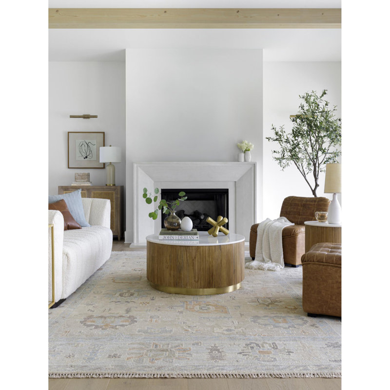 Rectangle Antalya Wool Area Rug, Rectangle 10' x 14'