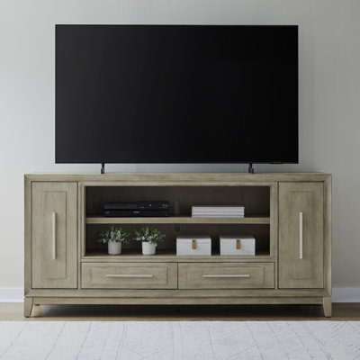 Chantee 80 Inch Fireplace TV Console