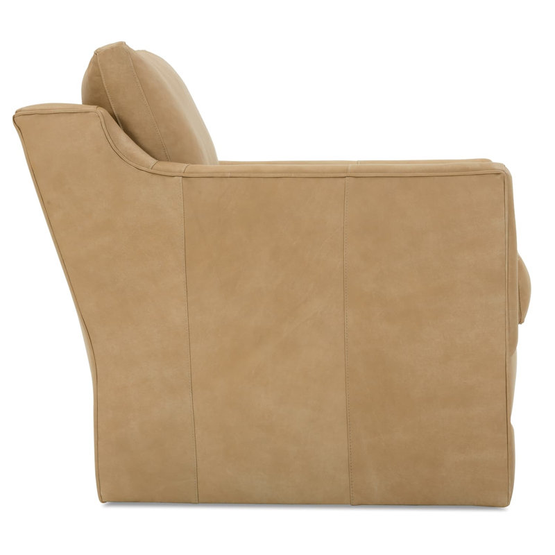Madeline Leather Swivel Chair