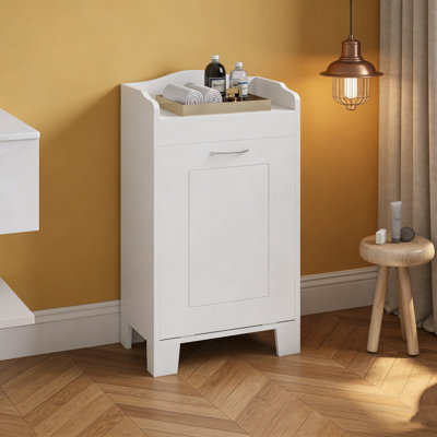 Panier à linge Out, panier à rangement autoportant, armoire de rangement pour salle de bain